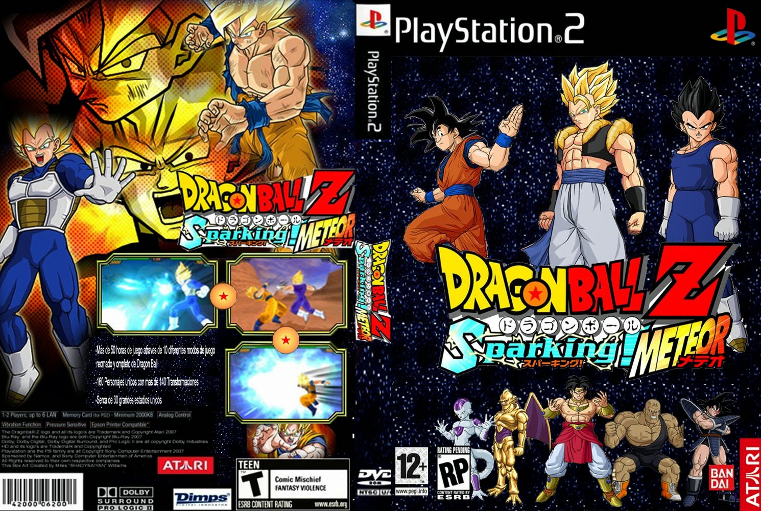 Dragon Ball Z Sparking Meteor Ps2 Iso S